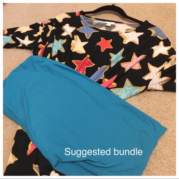 Lularoe Irma star tunic - Medium - Picture 6 of 6